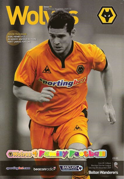 Wolverhampton Wanderers FC v Bolton Wanderers FC